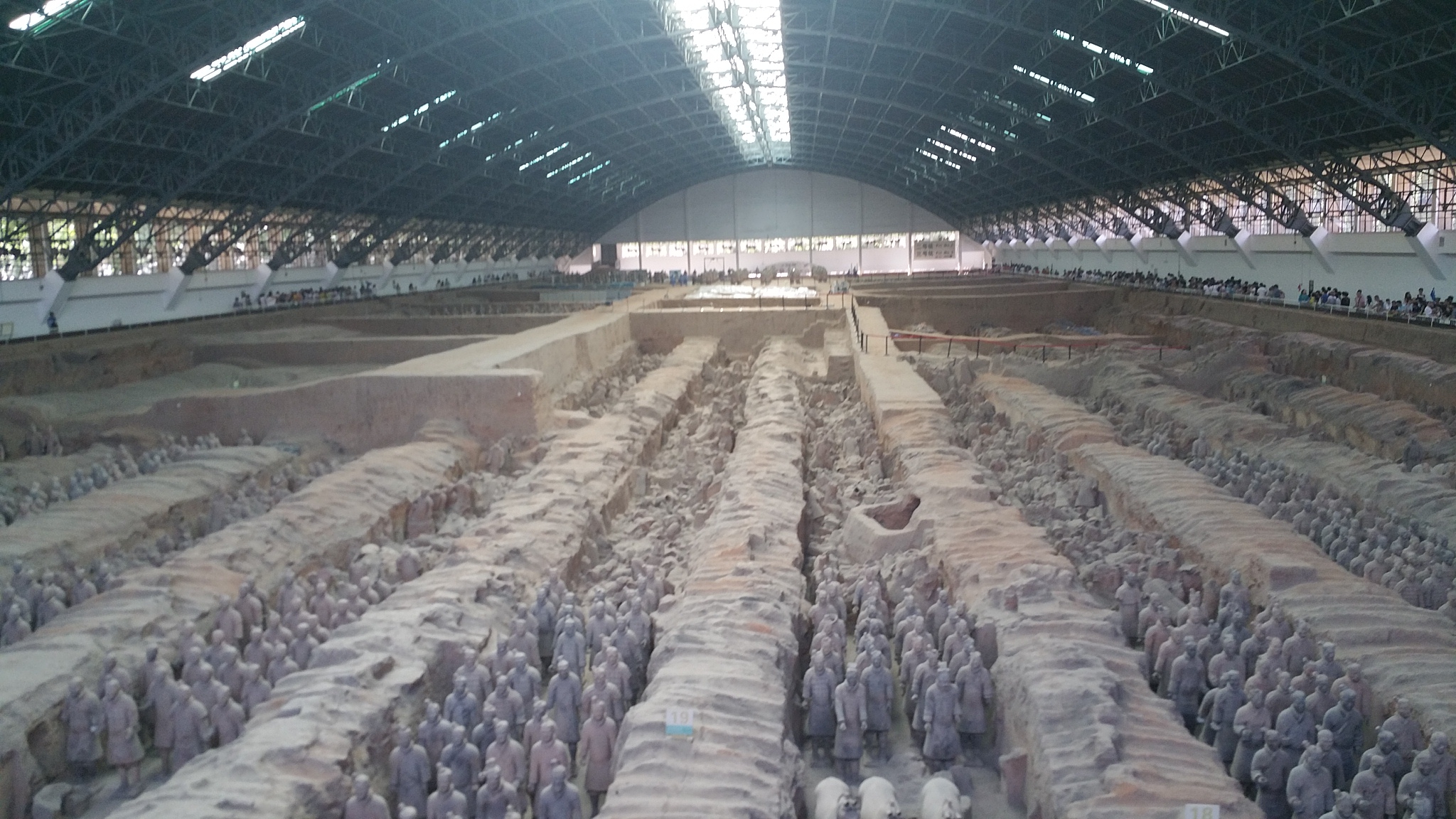 兵马俑感受古人的智慧，似乎穿越到了秦朝